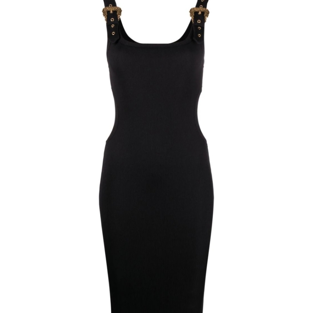 Versace Couture Buckle Dress